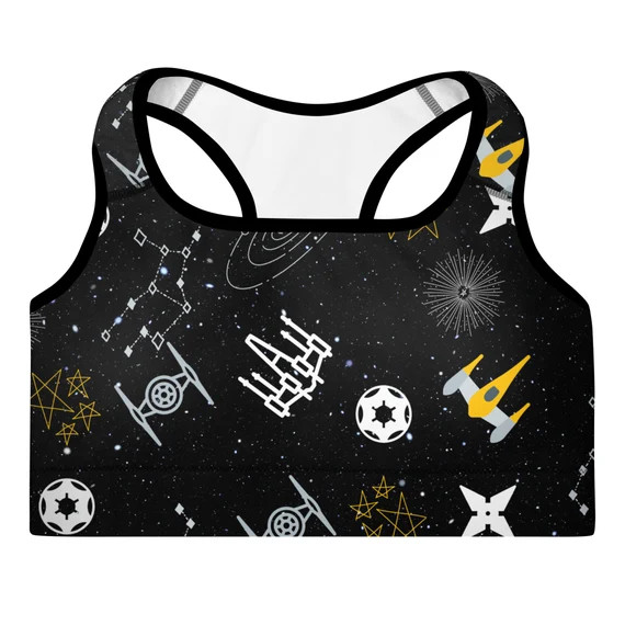 Galactic Stars Padded Sports Bra | Etsy | Etsy (US)