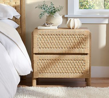 Bolinas Woven Nightstand (26") | Pottery Barn (US)