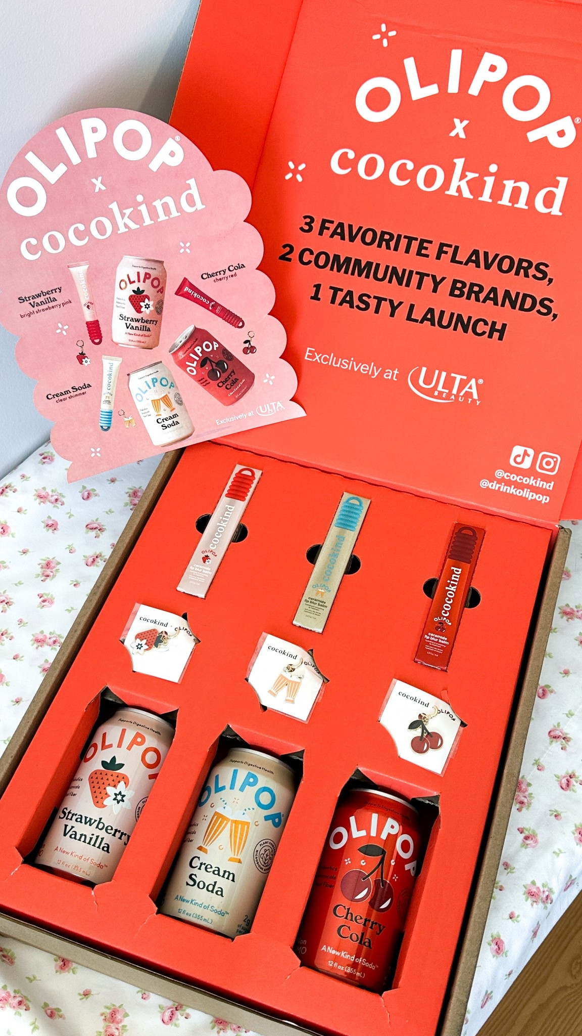 Thanks cocokind x olipop! (gifted) I’ve always been curious about these sodas - excited to try them + the new cocokind flavors available at @ulta ! 🫶🏻🍓🍨🍒🥤

#LTKValentine #LTKBeauty #LTKfoodie
