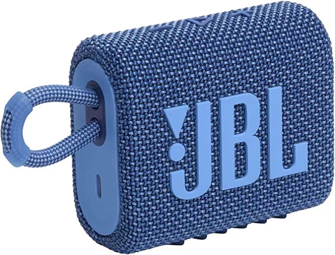 JBL Go 3 Eco Portable Bluetooth Speaker, Blue | Public Lands