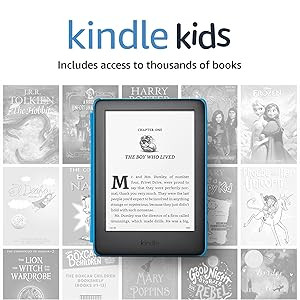 Kindle Kids – Includes access to thousands of books, a kid-friendly cover, and a 2-year worry-f... | Amazon (US)
