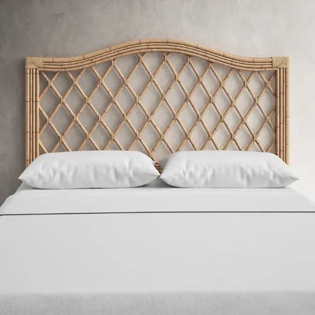 Birch Lane™ Davalos Wicker/Rattan Open-Frame Headboard | Wayfair North America