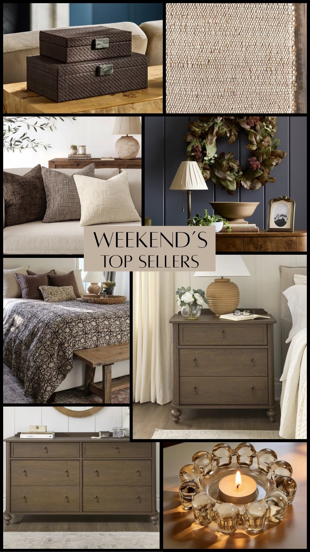 Weekend’s top sellers!! Woohoo loving them all 🤎

#LTKHome