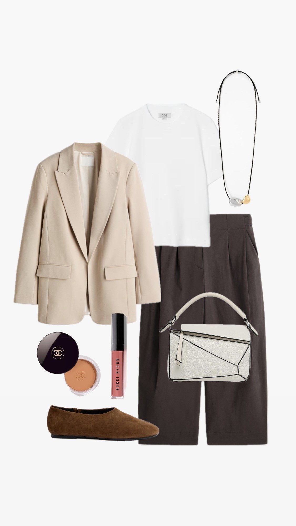 Early spring outfit 
Beige Blazer 
Neutral Blazer
Brown Barrel Trousers
Ballet Flats 
White Puzzle Bag
Easy everyday outfit 

#LTKspringtrends #LTKuk #LTKspring