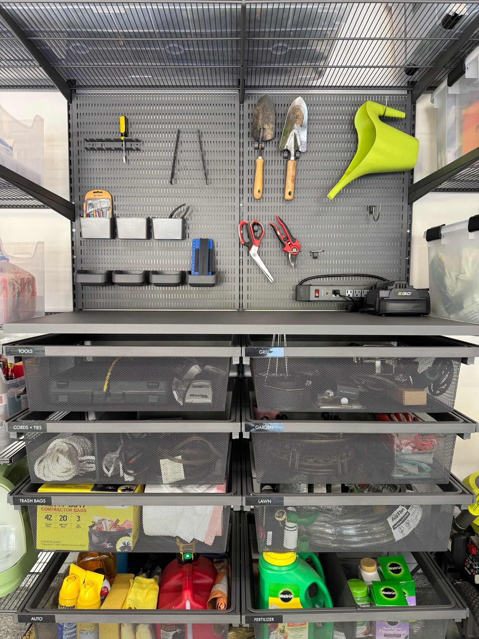 This is your sign to give your garden gear a home. 🌱

If your garage is filled with lawn tools, gardening supplies, gloves, pots, and everything in between, a dedicated system can make a world of difference.

When everything has a place, it's easier to find what you need, put it away, and actually enjoy the space you've worked so hard to organize. 

✨ Want to see what's possible for your garage? Comment INSPO and we'll send you a peek at some of the garage spaces we've transformed. 👀 

🍂 Our Fall Garage Season kicks off September 1!