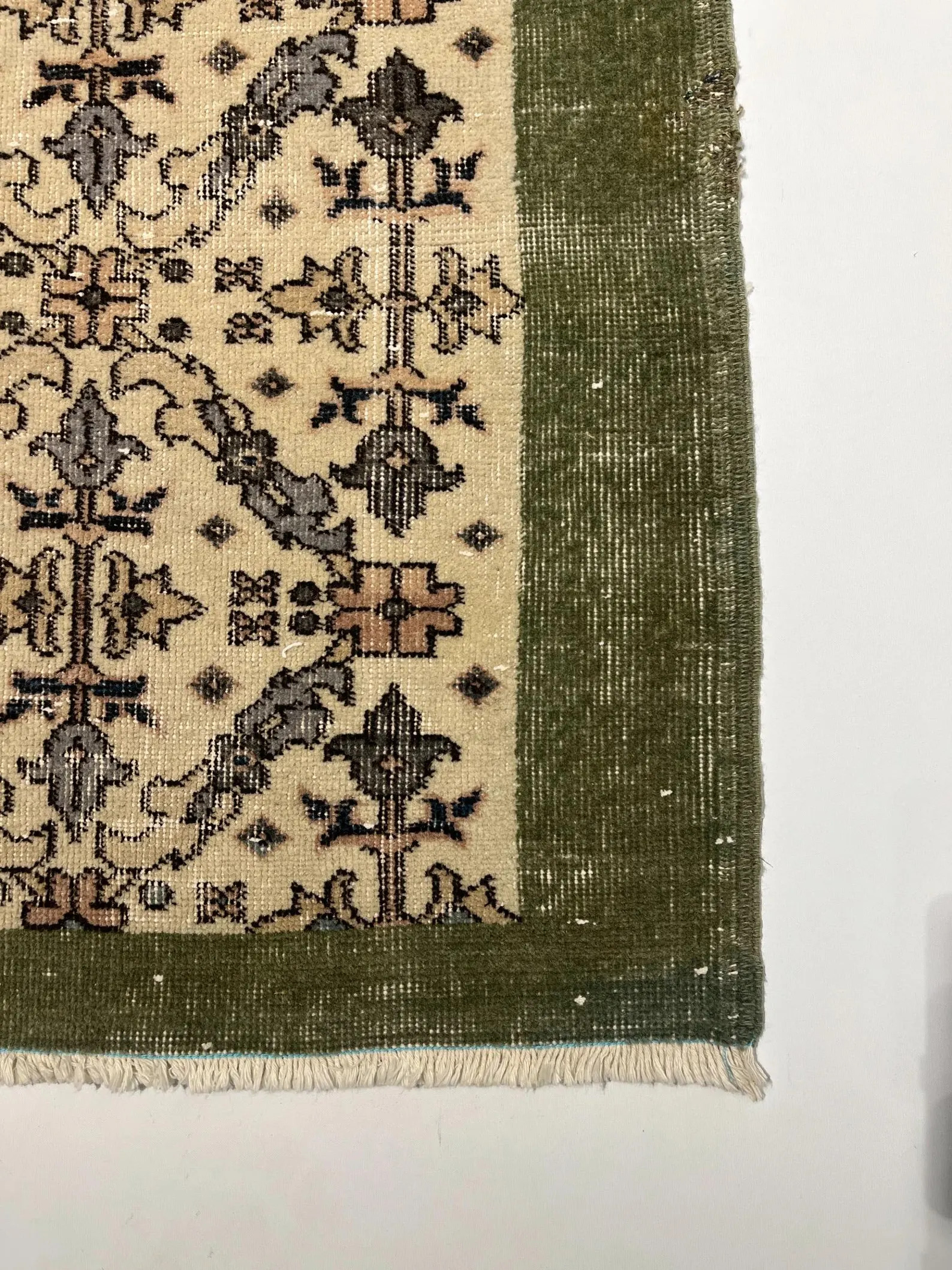 Hanmade Oushak Rug – Handwoven Wool Turkish Carpet –one of a Kind (1.10x2.02)meters - Etsy | Etsy (US)