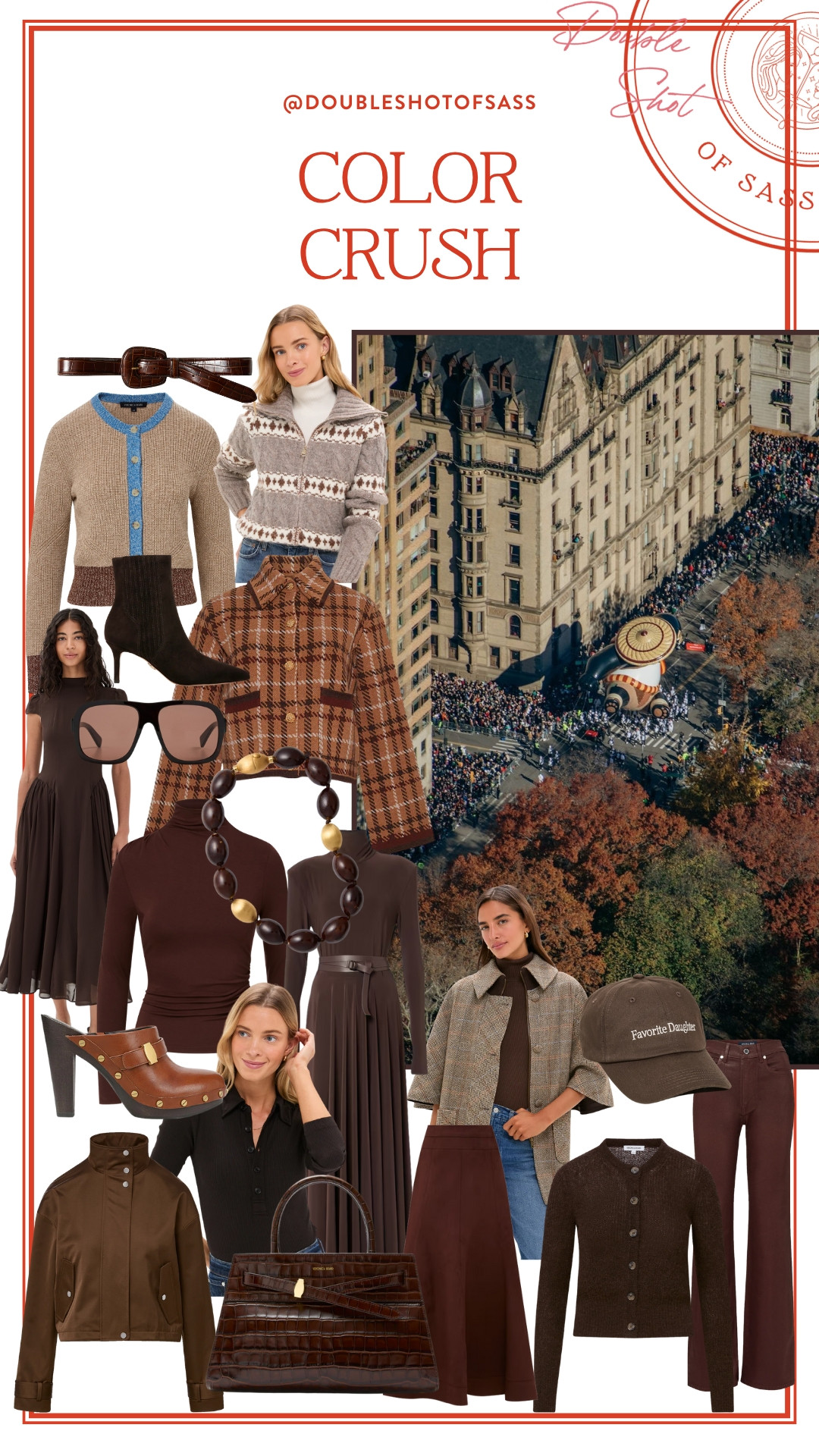 Color crush: Brown for the fall and winter season!  

 #LTKSeasonal #LTKStyleTip