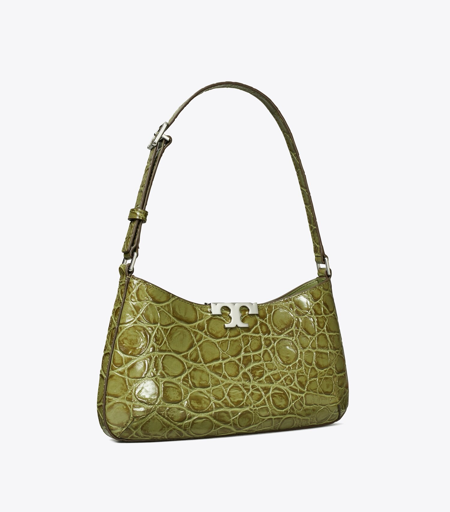 Eleanor Croc-Embossed Slim Shoulder Bag: Women's Designer Shoulder Bags | Tory Burch | Tory Burch (US)