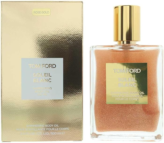 Tom Ford Soleil Blanc Rose Gold Shimmering Body Oil for Unisex, 3.4 Ounce | Amazon (US)
