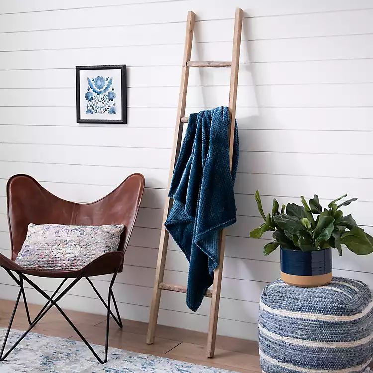 Natural Wood Leaning Ladder | Kirkland's Home