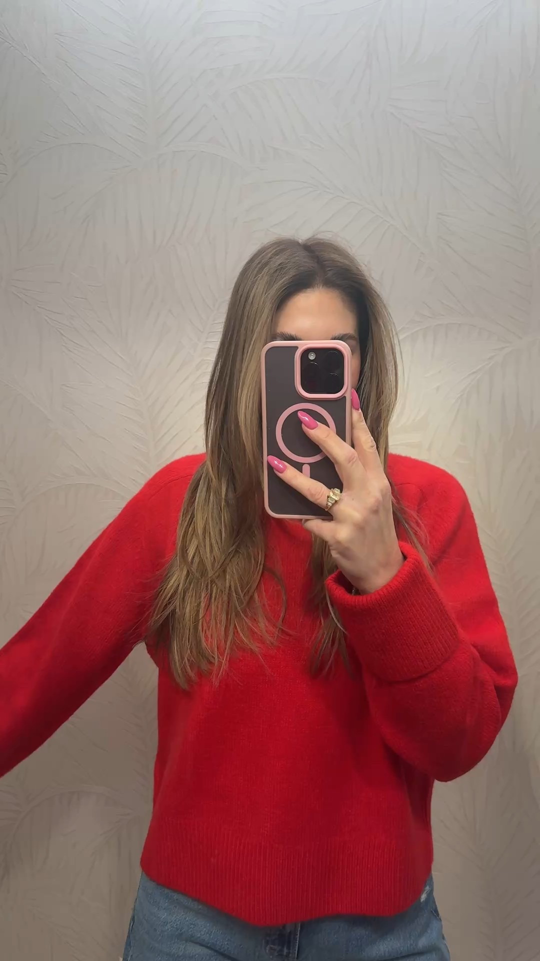 Red sweater and dad shorts are @abercrombie a perfect transition from winter to spring - size 6/28 and M in the sweater! Love that the shorts are longer!

#LTKootd #LTKmomlife #LTKgrwm