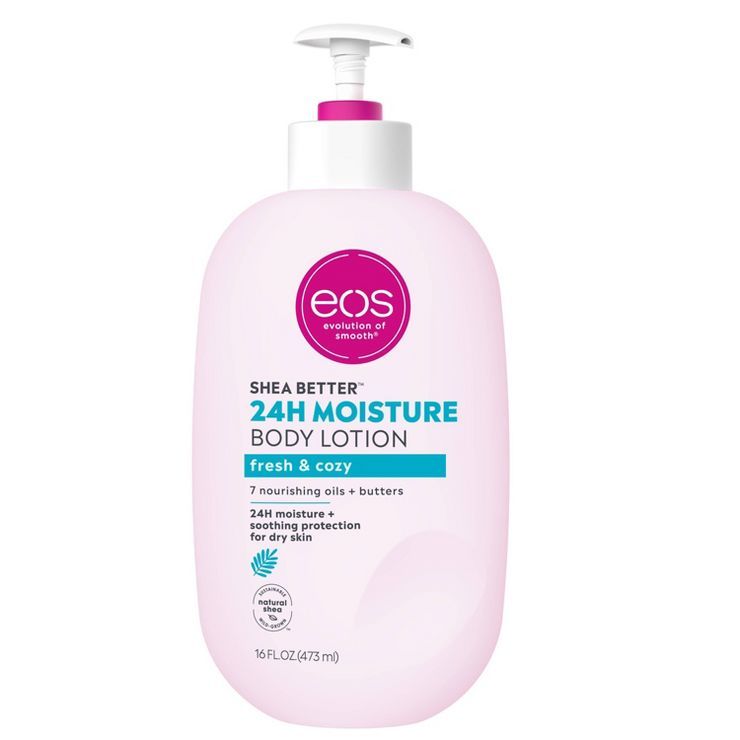 eos Shea Better Fresh and Cozy Moisture Body Lotion - 16 fl oz | Target