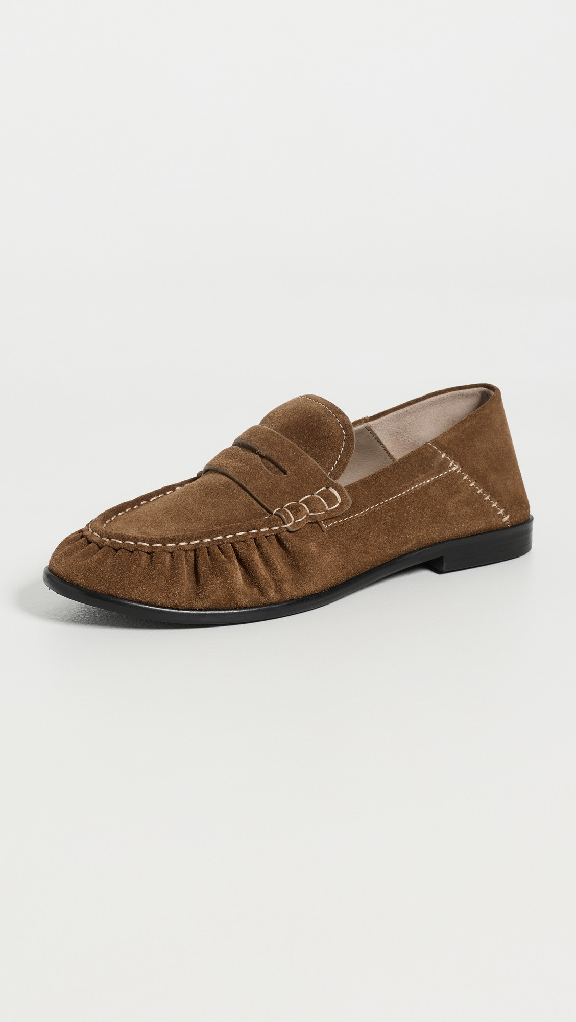 Free People Carry On Suede Loafers Tobacco Oiled Suede 6 | Shopbop