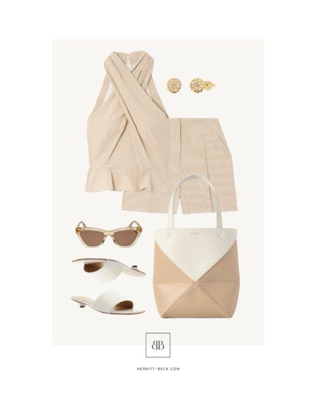 Chic summer neutral outfit for a hot day ☀️ 

#LTKShoeCrush #LTKItBag #LTKStyleTip