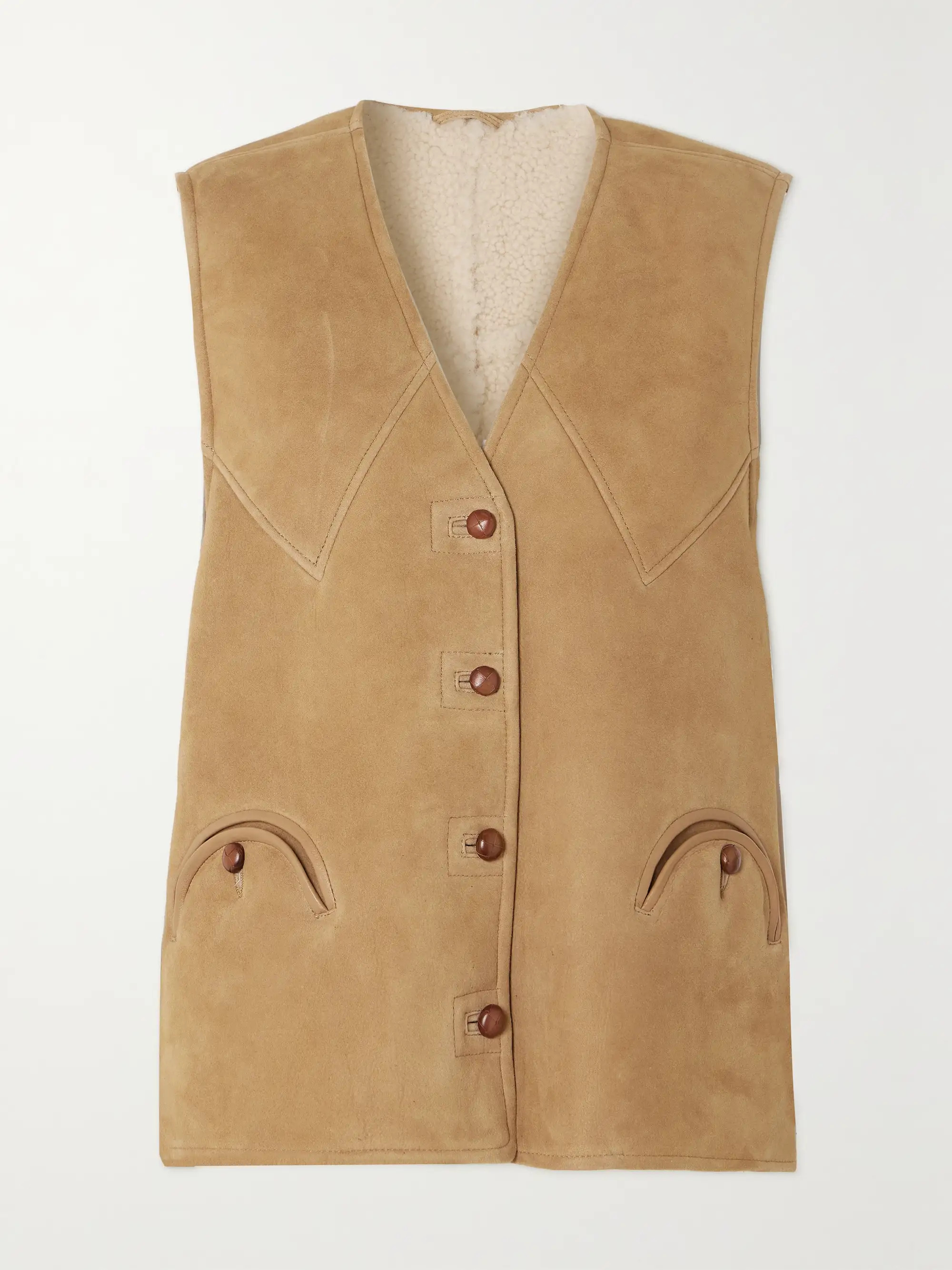 Tatoosh shearling vest | NET-A-PORTER (UK & EU)