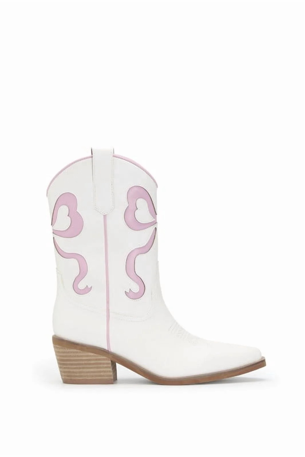 Women’s Western Low Heel Cowboy Ankle High Boots with Bow Trend - Walmart.com | Walmart (US)