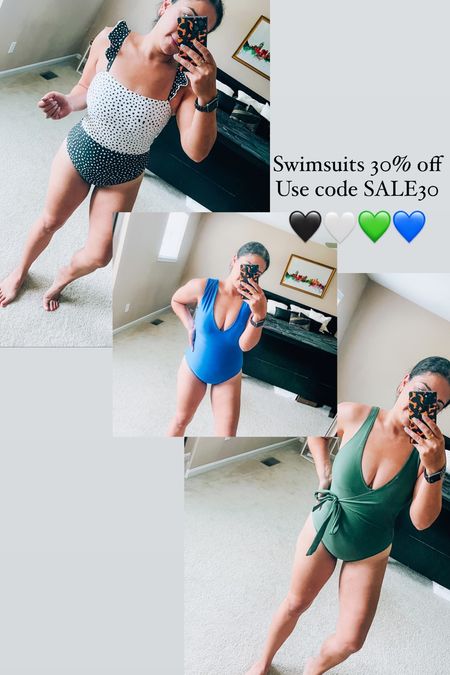 Summersalt
One piece swim
Swimsuits 
Swim on sale
Use code SALE30
Wearing size 6 in suits
Wearing size XS is coverups

#LTKFind #LTKunder100 #LTKswim