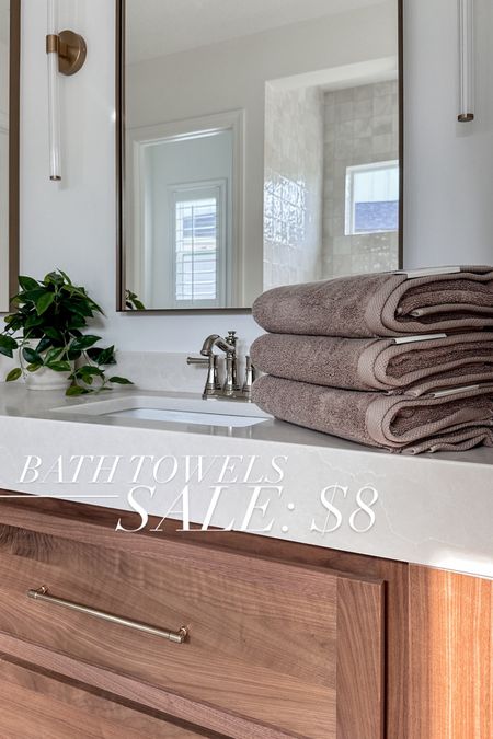 My favorite bath towels and bath sheets are 30% off for Target Circle week! Color is Dark Sand. These are so plush & the quality is so so good!

Target Home, Bathroom Decor

#LTKsalealert #LTKxTarget #LTKhome