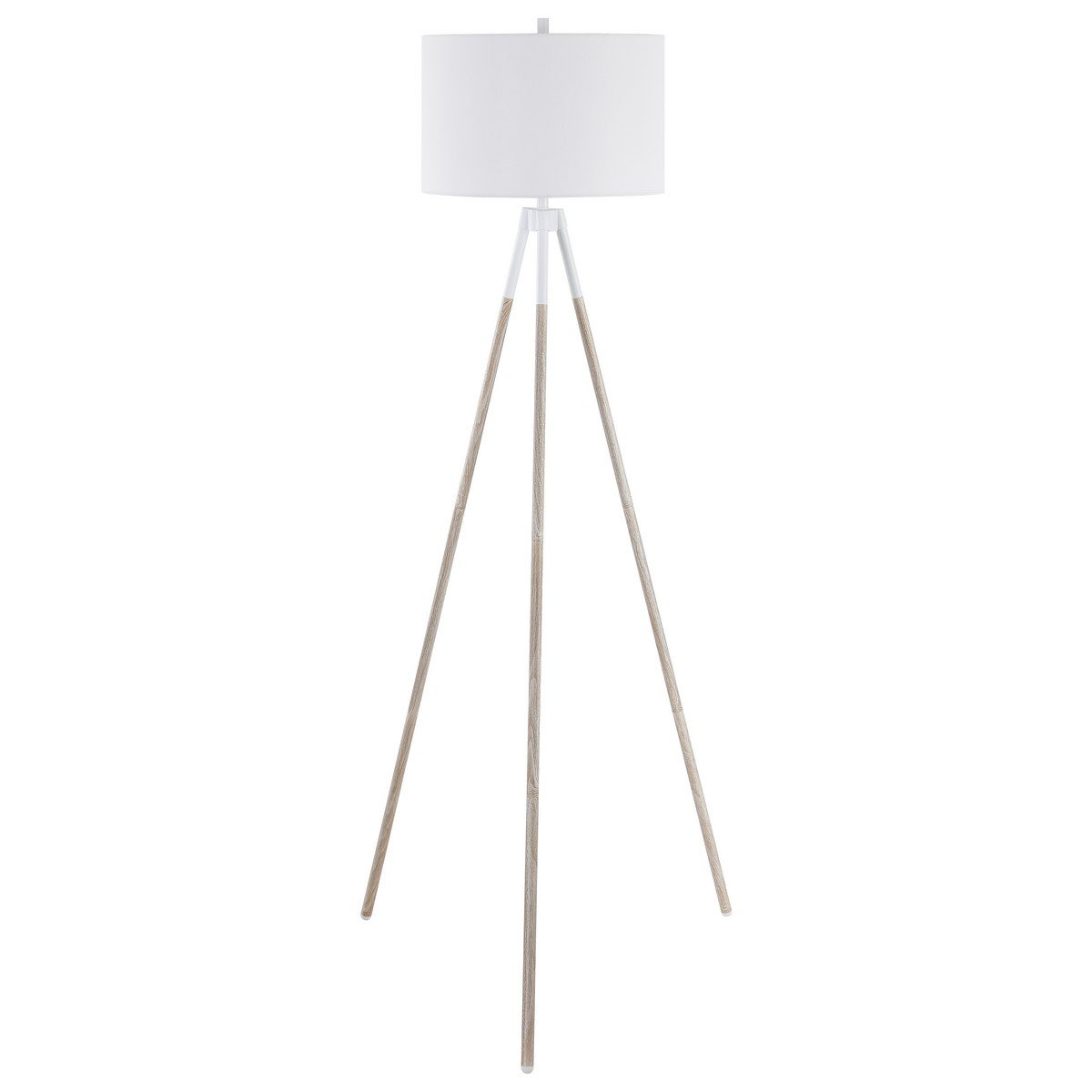 SAFAVIEH Idalia 61 in. Eclectic Floor Lamp, Walnut | Walmart (US)