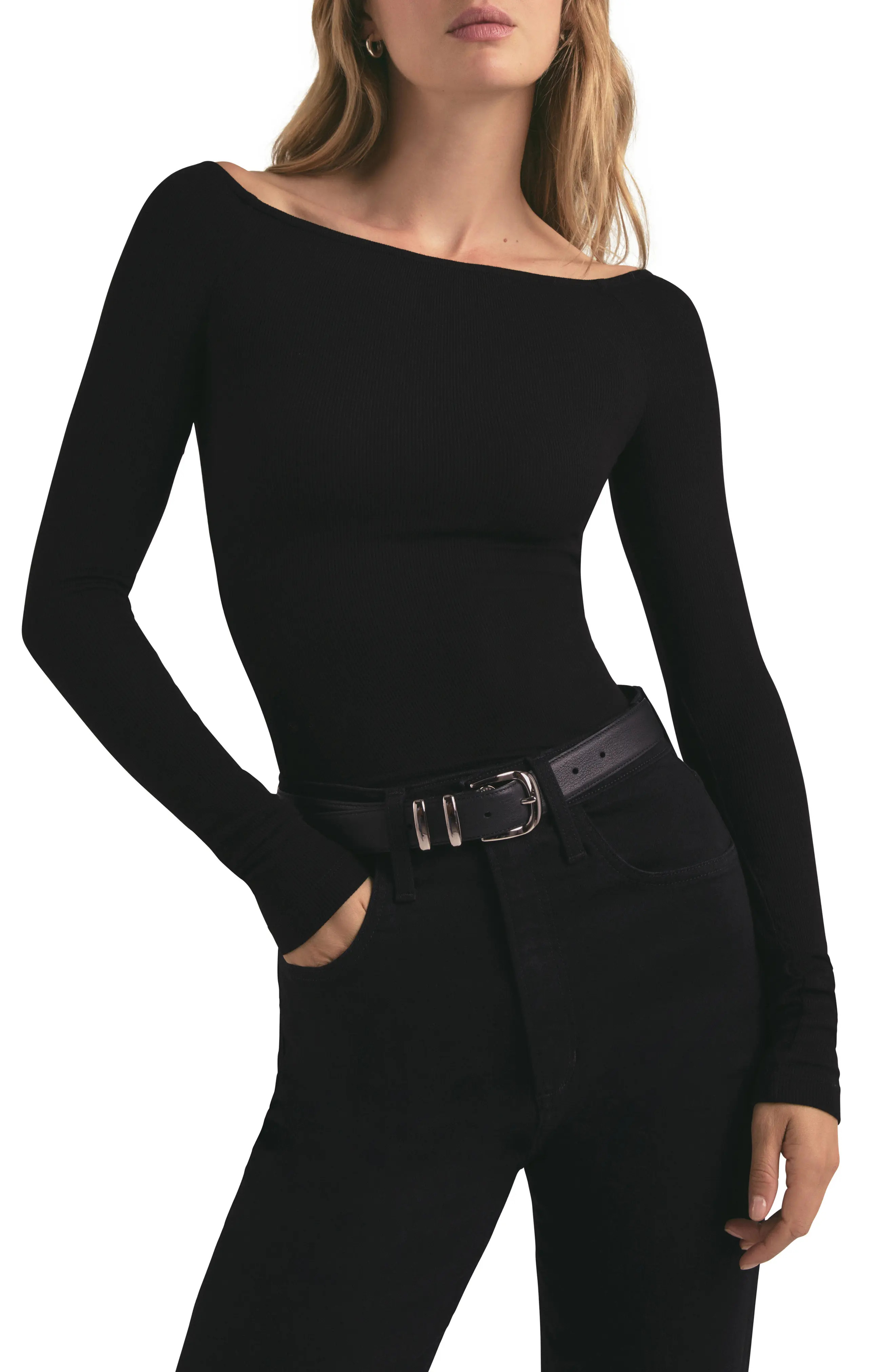The Sydney Off the Shoulder Long Sleeve Top (Women) | Nordstrom | Nordstrom
