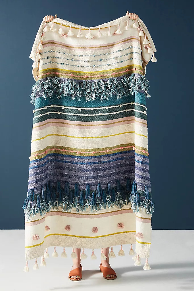 All Roads Yucca Throw Blanket | Anthropologie (US)