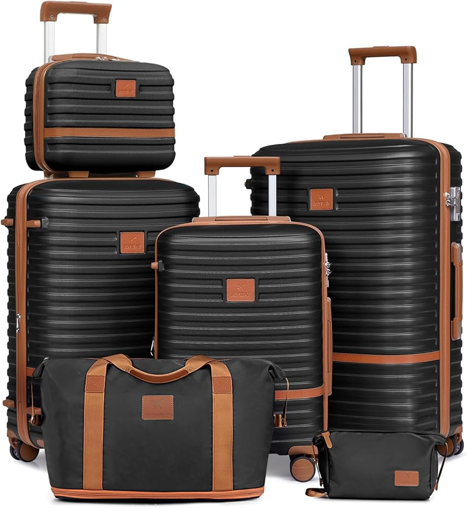Joyway Luggage Set 3 Piece Suitcase Sets with Spinner Wheel,Hardside Expandable Travel Laggage wi... | Amazon (US)