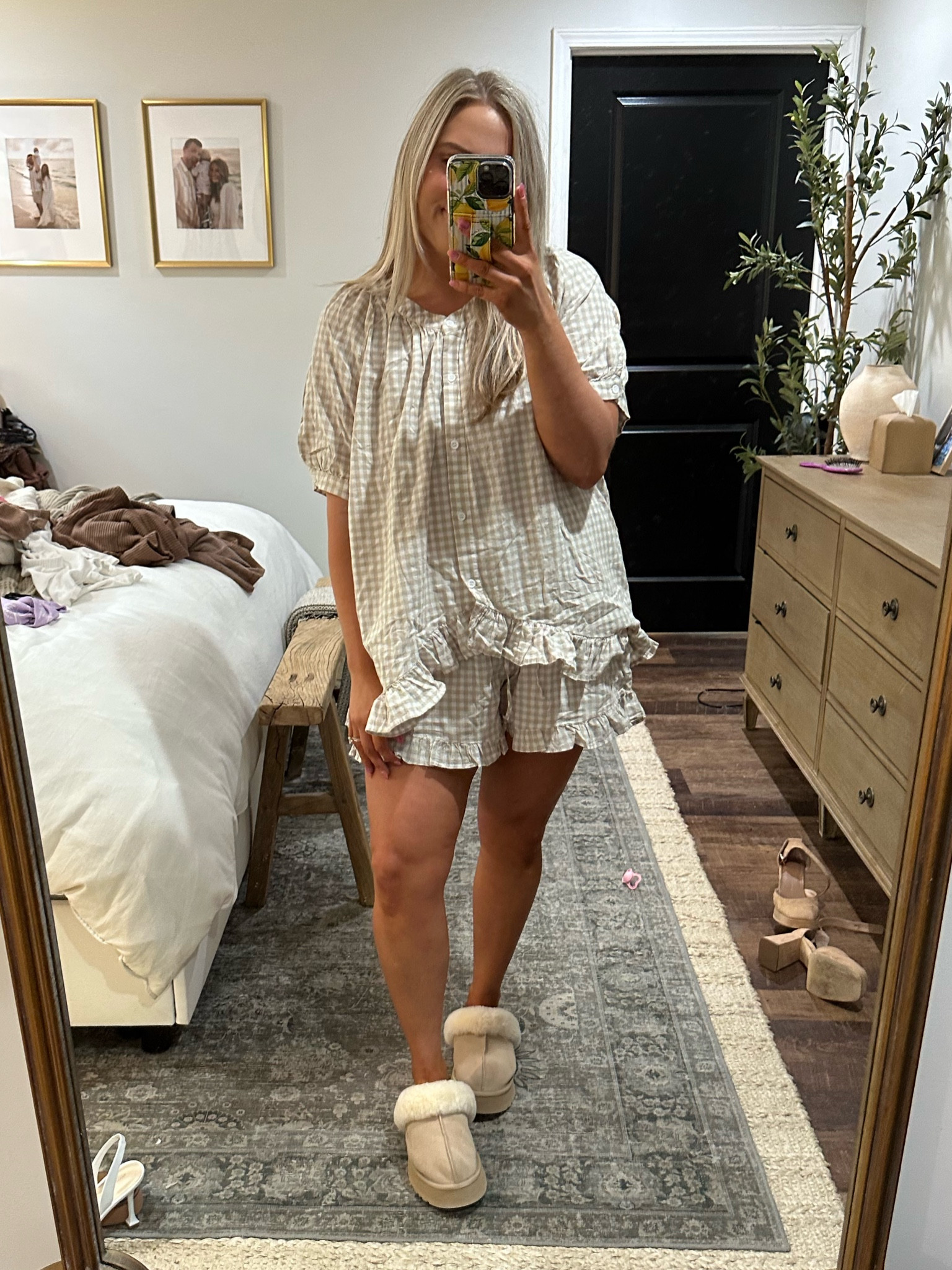 Coziest pjs!! 🤎

#LTKFindsUnder50 #LTKShoeCrush #LTKStyleTip