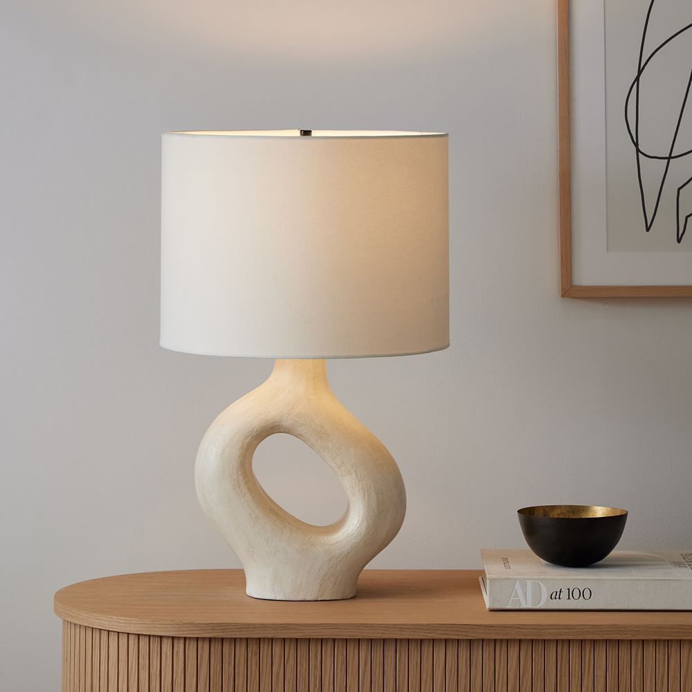 Diego Olivero Chamber Ceramic Table Lamp (25"–30") | West Elm (US)