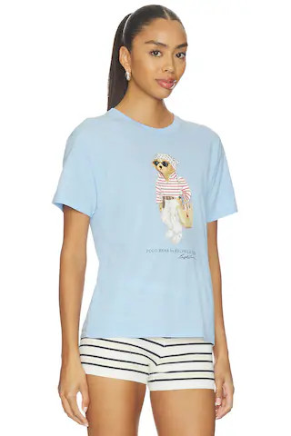 Cotton Jersey Short Crew Neck T-shirt
                    
                    Polo Ralph Lauren | Revolve Clothing (Global)