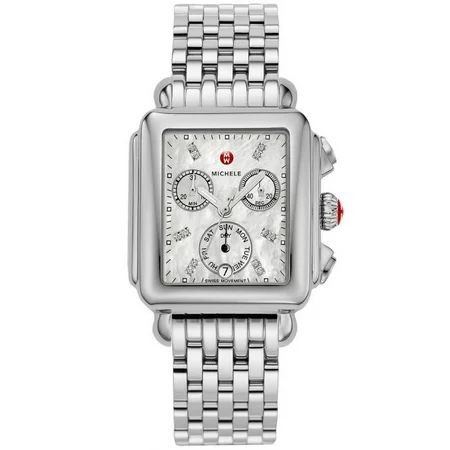 Michele Deco MWW06T000141 Madison Diamond Dial Watch | Walmart (US)