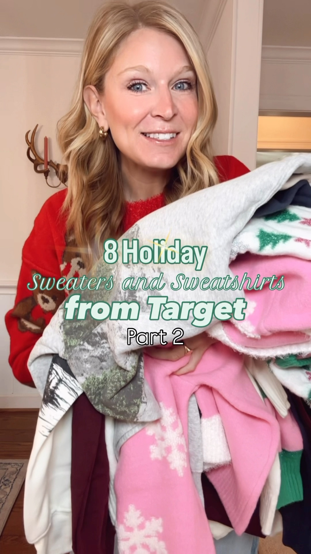 Part 2/2 of showing yall the cutest new holiday graphic sweatshirts and sweaters from Target! How do you choose a favorite? 
#target #targetstyle #ltk #liketkit @target