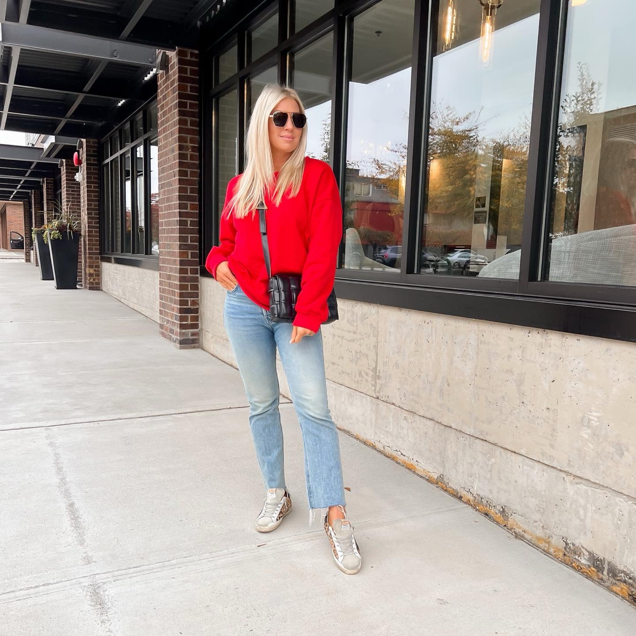 Not much better than a sweatshirt and jeans. Golden Goose 
Mother denim 
Amazon style 

#LTKFindsUnder50 #LTKMidsize #LTKStyleTip