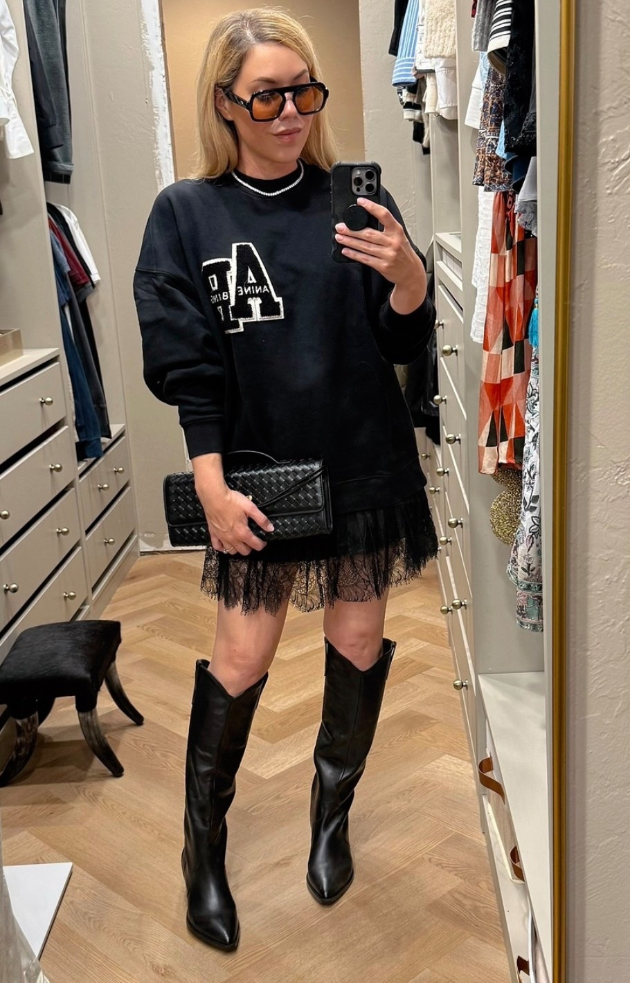 2 ways to dress up a sweatshirt 
Jeans
Anine Bing
Amazon find
#ltkshoecrush

#LTKFindsUnder50 #LTKItBag #LTKSeasonal