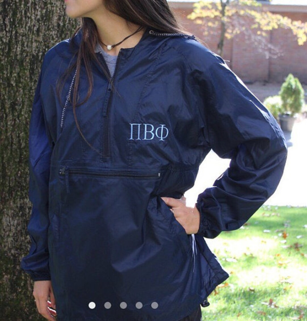 Sorority Rain Jacket Greek Windbreaker - Etsy | Etsy (US)