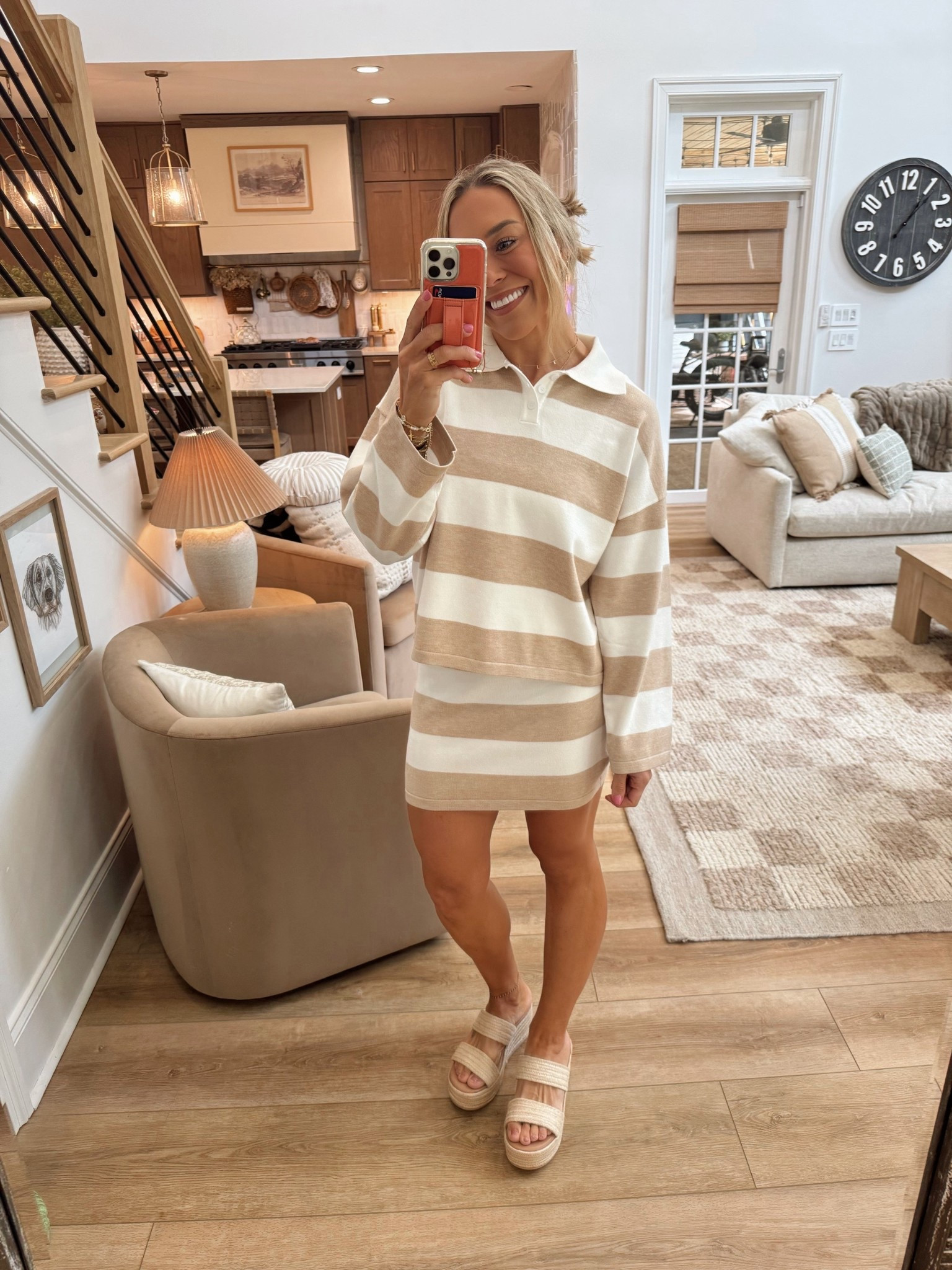 Annual Pink Lily day today!!! 🎀🌼 they bumped my code HOLLEY up to 35% off sitewide today AND donating 10% of all orders until they reach $10,000 to the National Breast Cancer Foundation in support of breast cancer awareness and research! 💕 

Wearing a S top & bottom in this set! 

Ootd / pink lily haul / casual / cute / neutrals / Holley Gabrielle 

#LTKSeasonal #LTKFindsUnder100 #LTKStyleTip