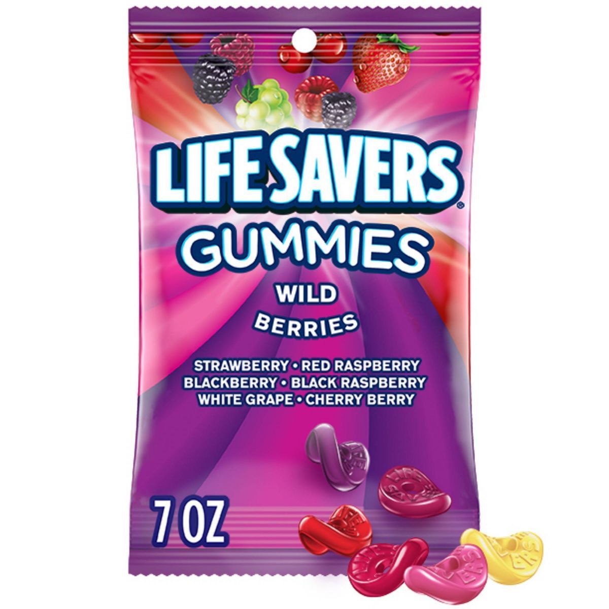 Life Savers Wildberry Gummies Candy -  7oz | Target