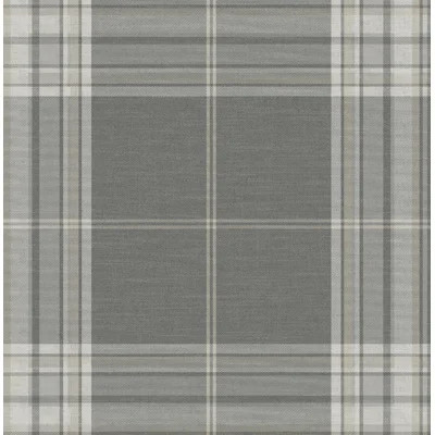Westley Plaid Wallpaper | Wayfair North America