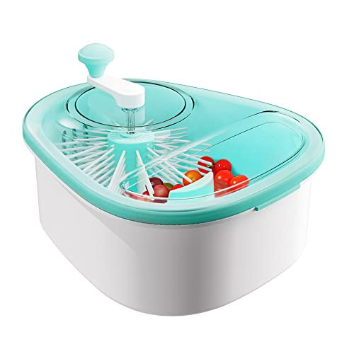 JOYMOOP Fruit Cleaner Spinner JOYLOOP, Large Fruit Washer Spinner, Fruit Cleaner Spinner with Fruit Washer Bowl, Vegetable Fruit Spinner Washer,Fruit and Vegetable Scrubber | Amazon (US)