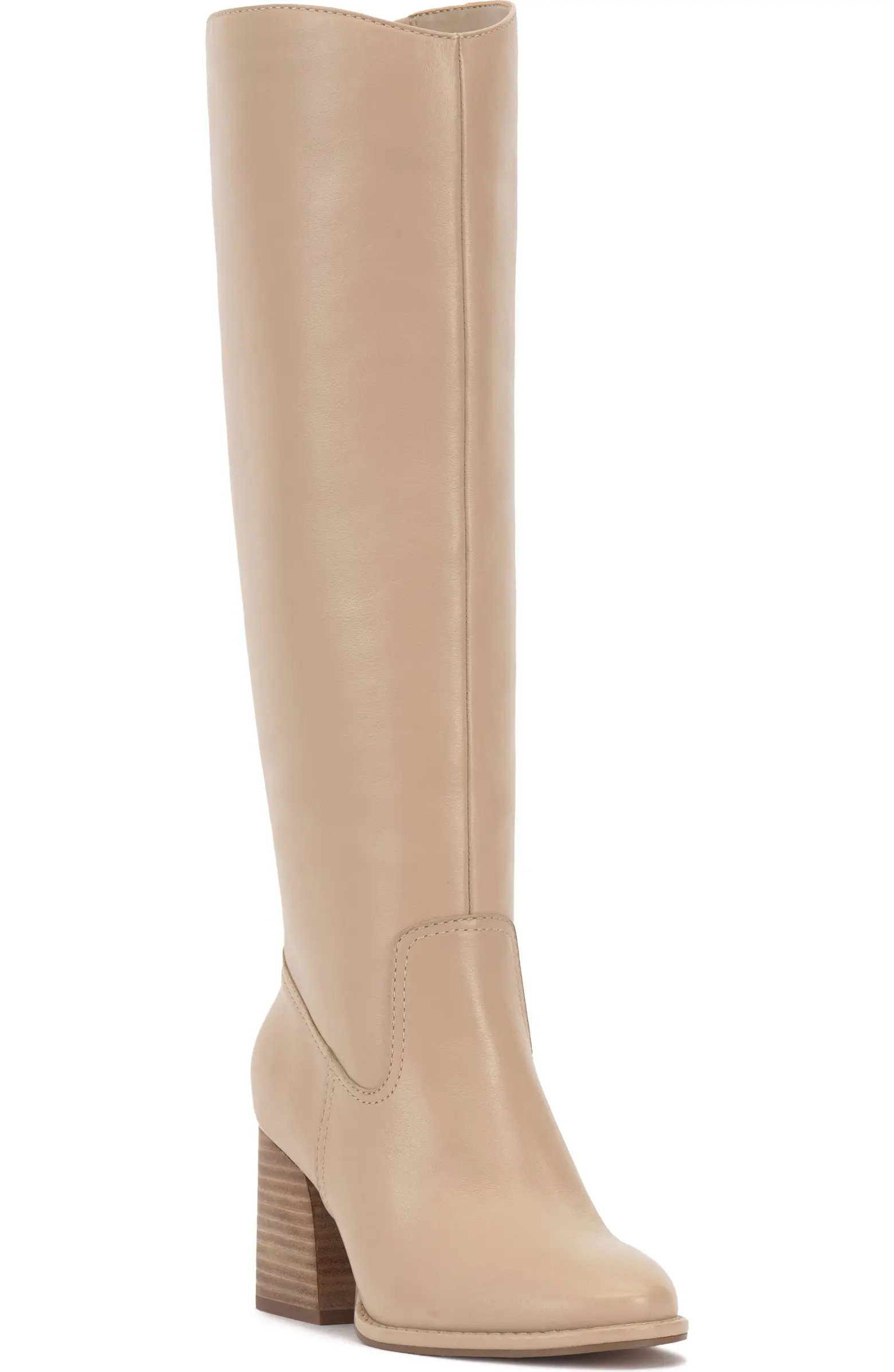 Leila Block Heel Knee High Boot | Nordstrom Rack