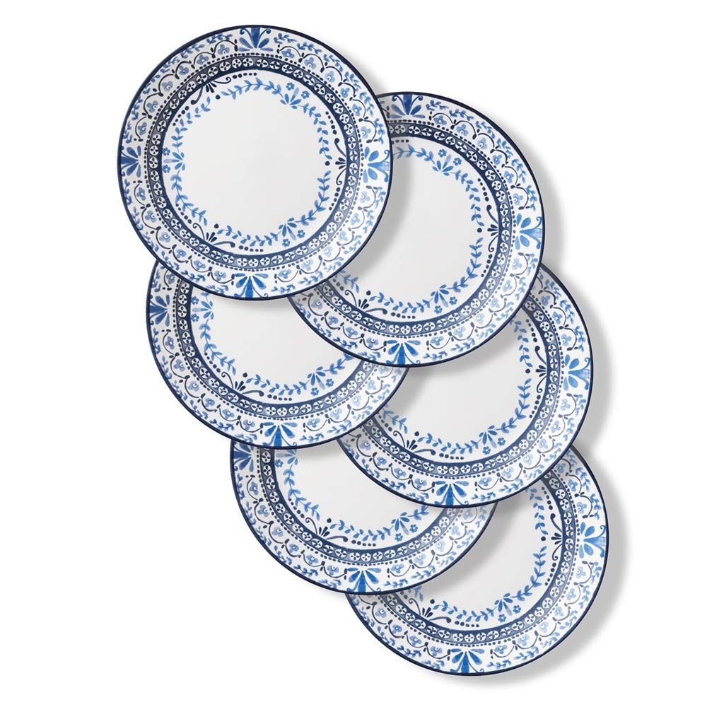 Corelle Chip Resistant Dinnerware Set, 6-Piece, Portofino | Amazon (US)