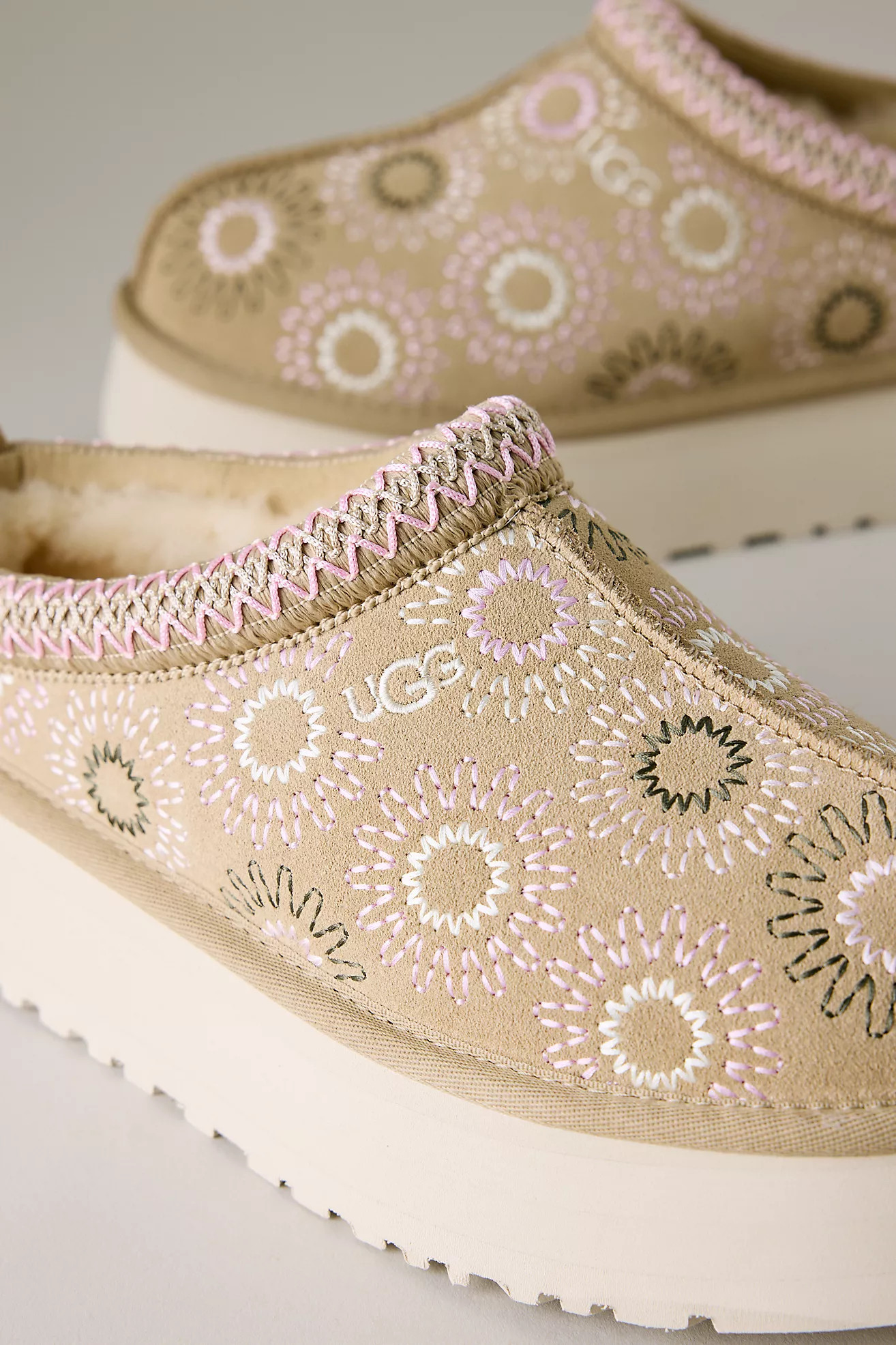 UGG Tazz Sun Stitch Slippers | Anthropologie (UK)