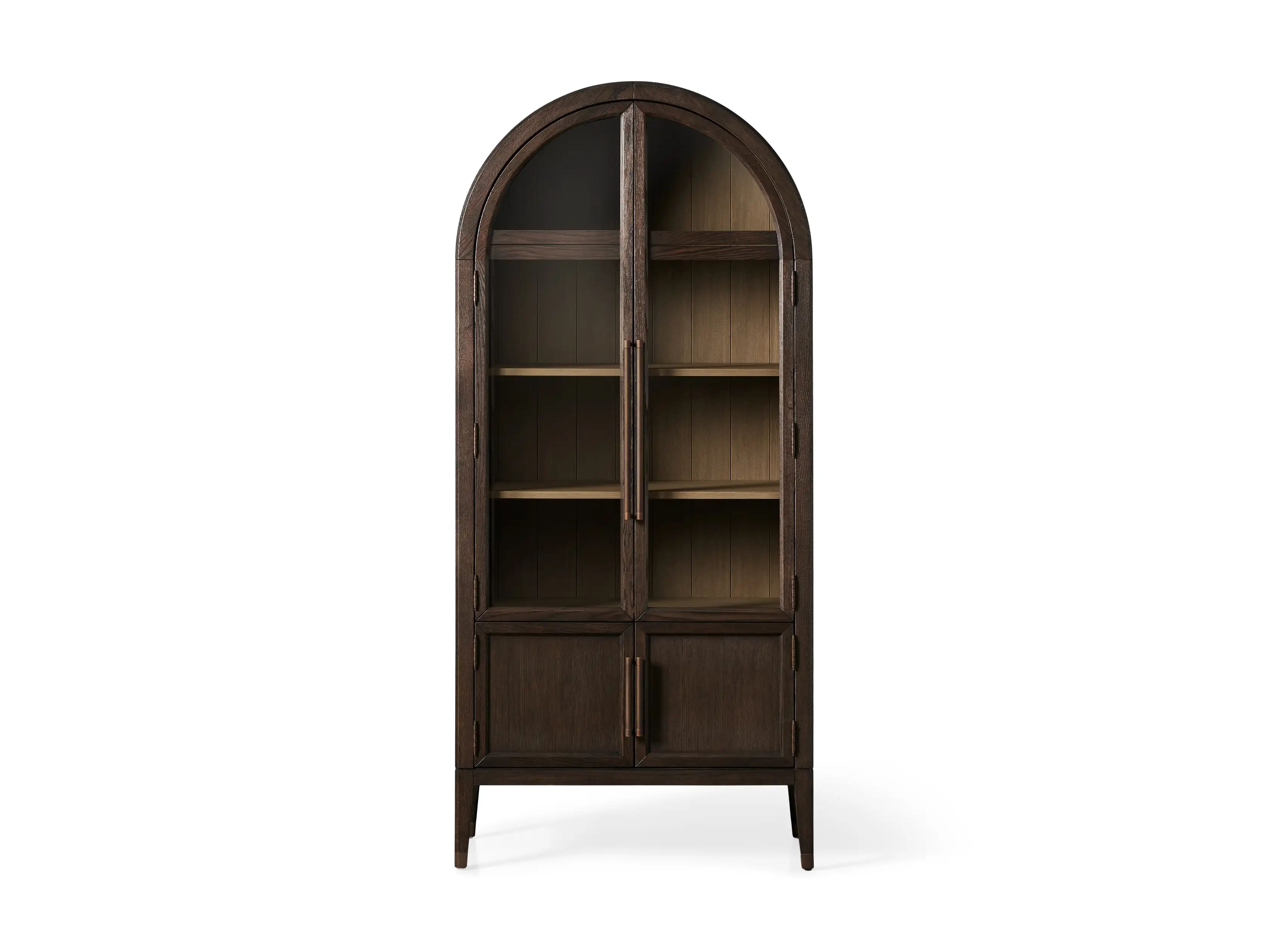 Hattie Glass Cabinet | Arhaus