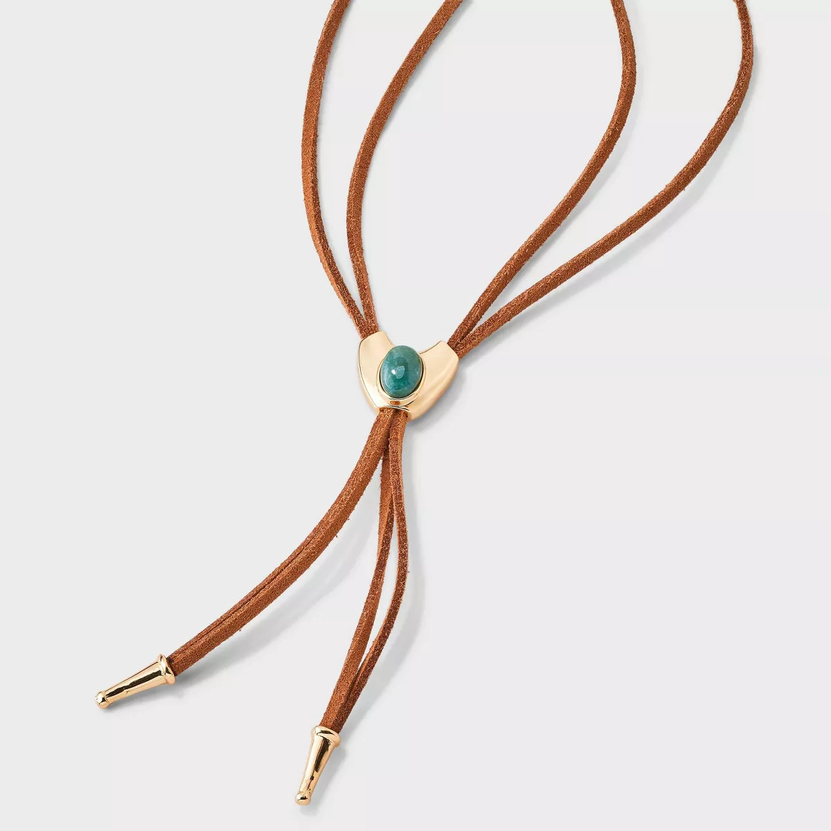 Y Shaped Cord Adjustable Necklace - Universal Thread™ Gold | Target