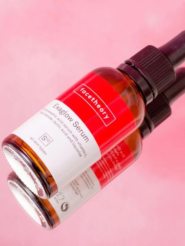 Exaglow Serum S10 with Tranexamic Acid, Vitamin C and Liquorice | Facetheory