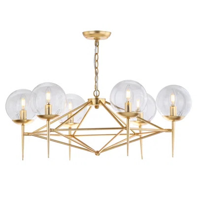 Jaidan 6 - Light Sputnik Modern Linear Chandelier Mercer41 | Wayfair North America
