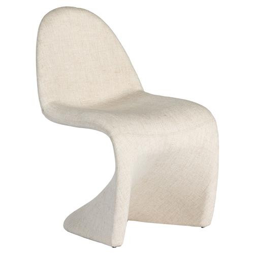 Advin Modern Classic White Performance Dining Side Chair | Kathy Kuo Home