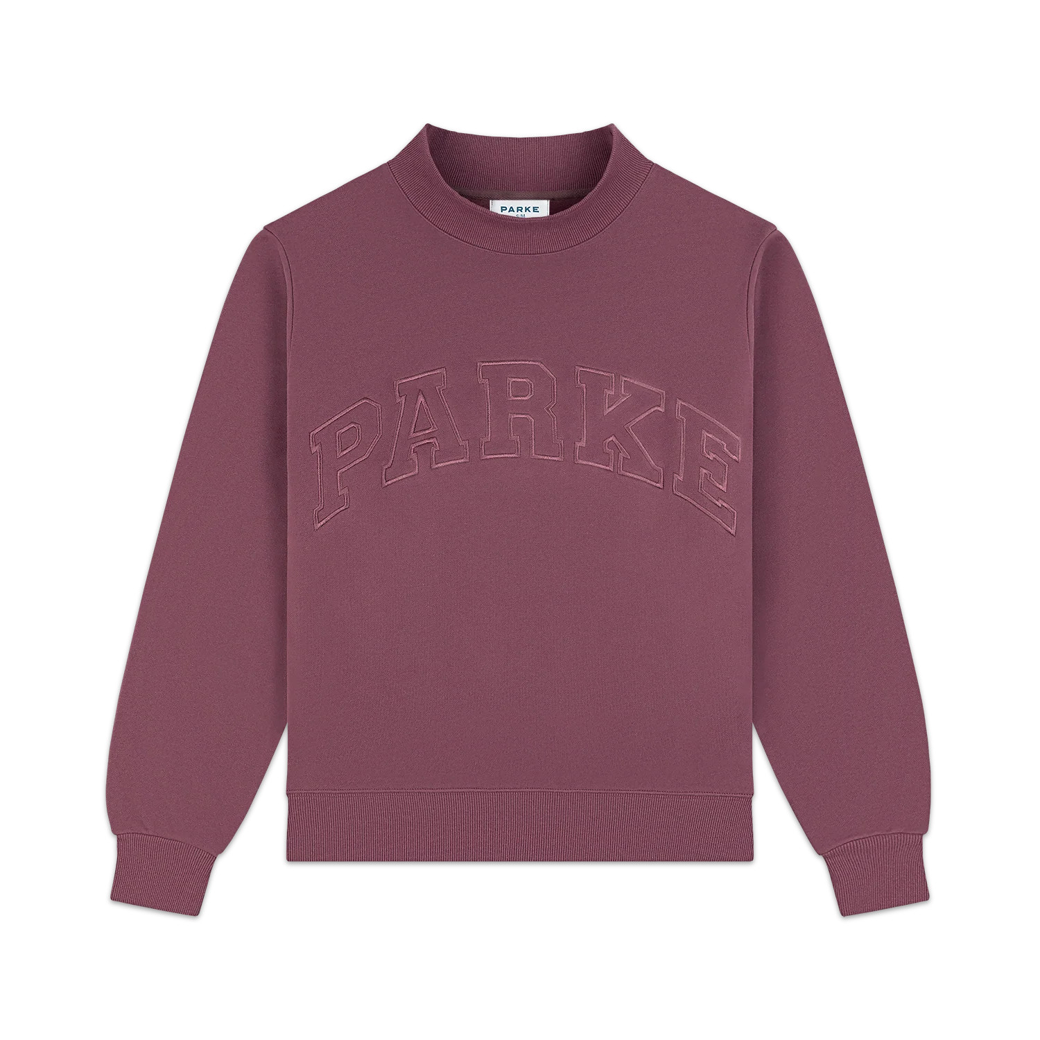 Monochrome Varsity Mockneck | Parke