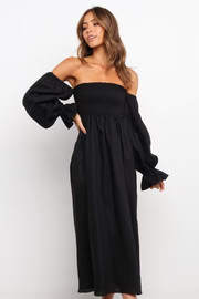 Gabriella Dress - Black | Petal & Pup (US)