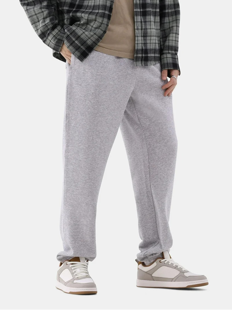 No Boundaries All Gender Soft Fleece Jogger Pants, Men's Sizes XS-5XL - Walmart.com | Walmart (US)