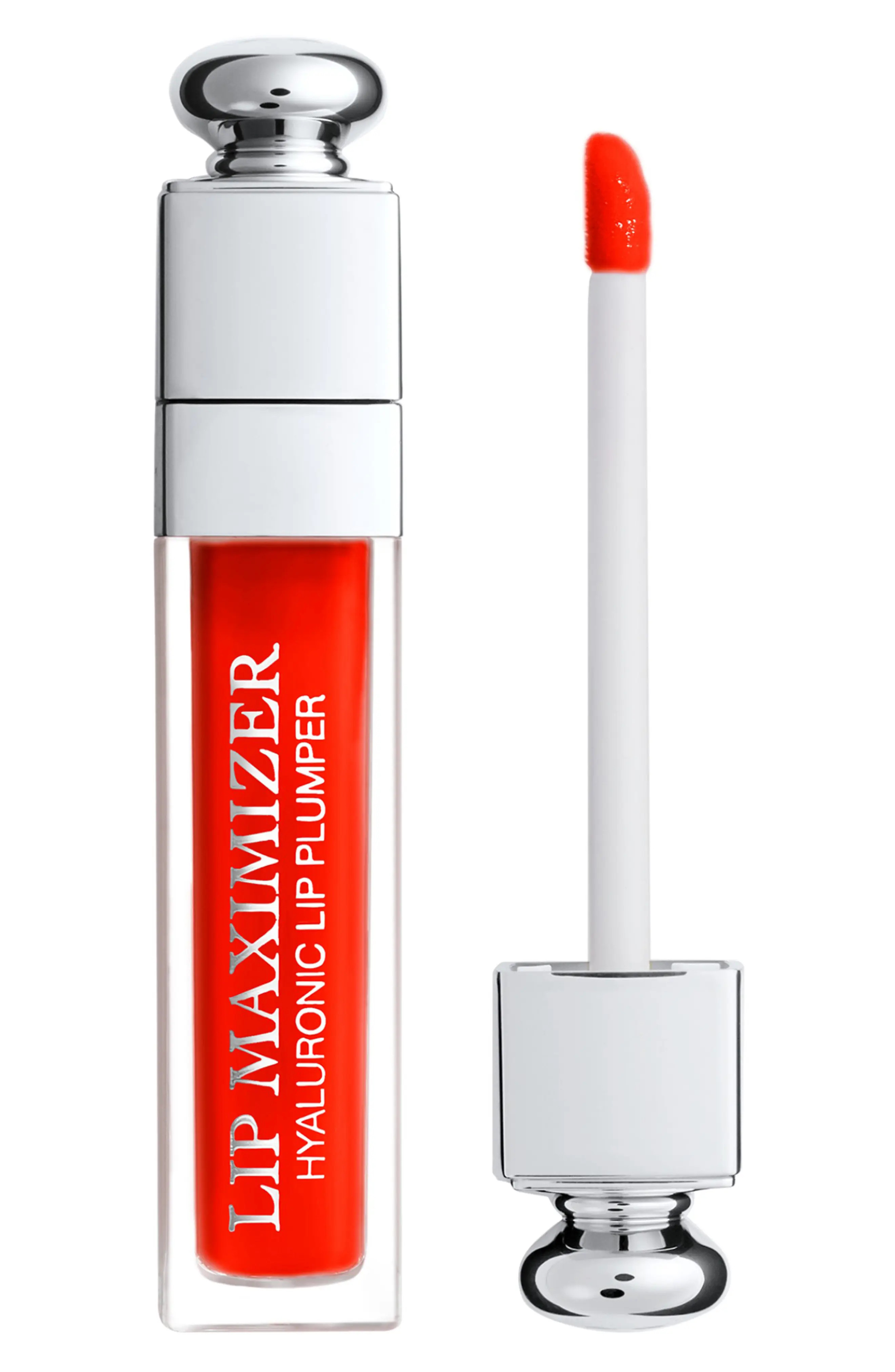 Dior Addict Lip Maximizer Plumping Lip Gloss in 015 Cherry at Nordstrom | Nordstrom
